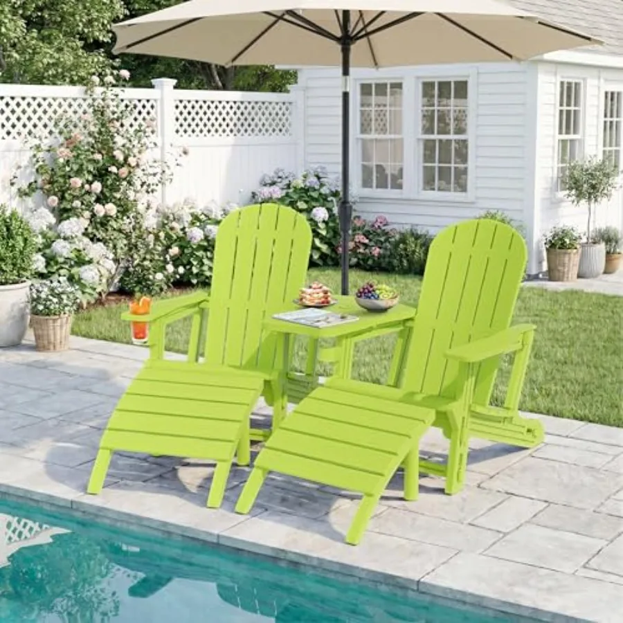 Adirondack Chair Wood - Outdoor Adirondack chair set of 2