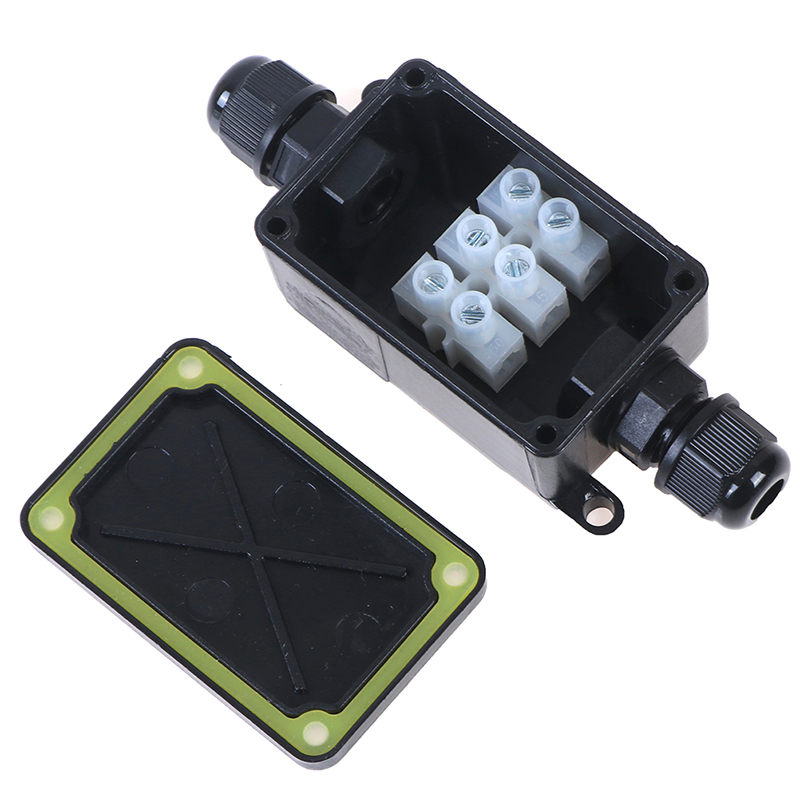 Outdoor Furniture Outlet - 2Way IP66 Outdoor Waterproof Cable Connector
