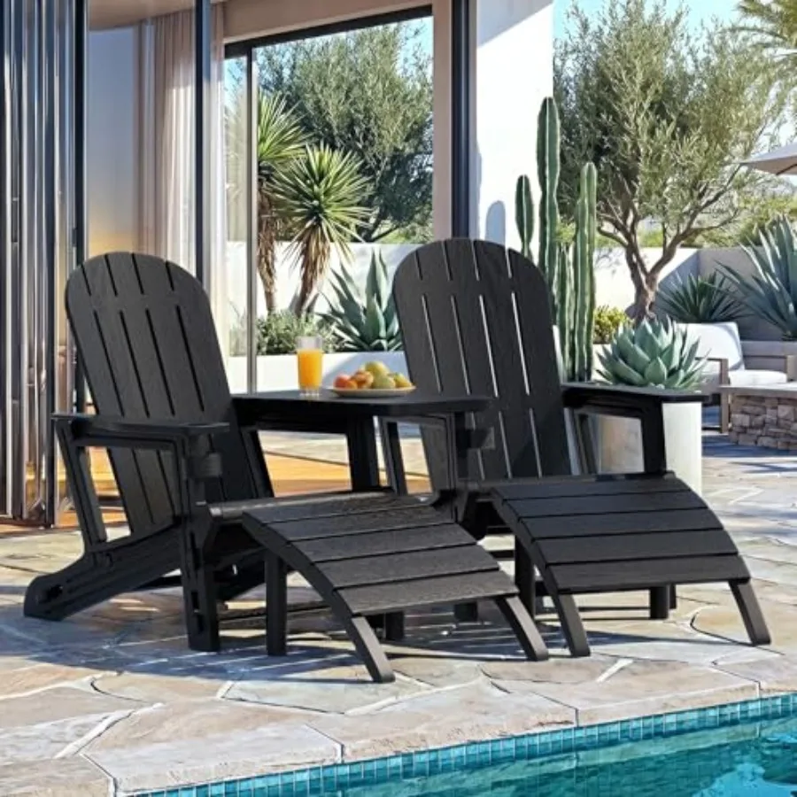 Adirondack Chair Wood - Adirondack Chairs Set of 2 with