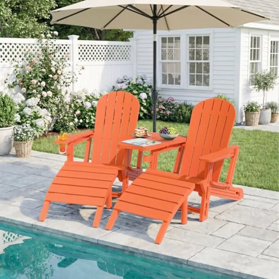 Adirondack Chair Wood - Outdoor Adirondack chair set of 2