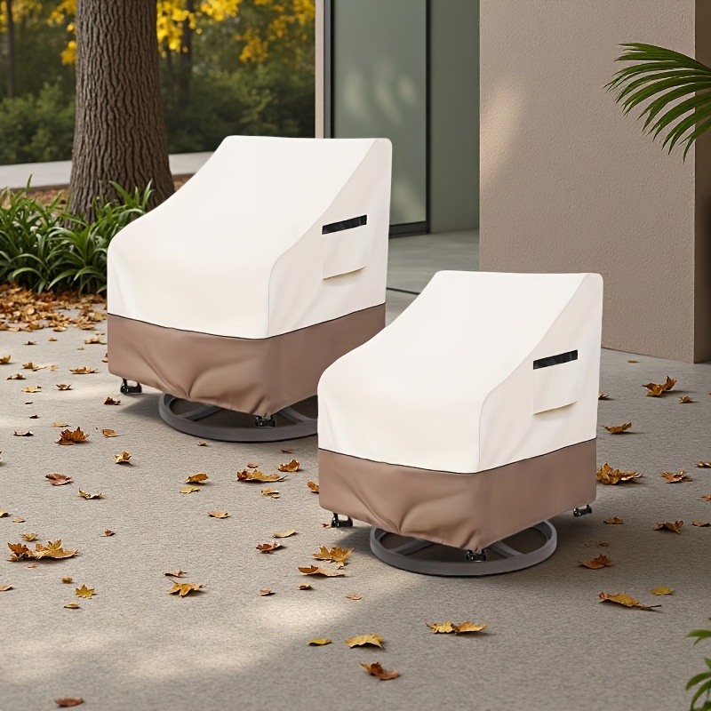 Outdoor Furniture Material - MARIIS Outdoor Swivel Chair Cover Set