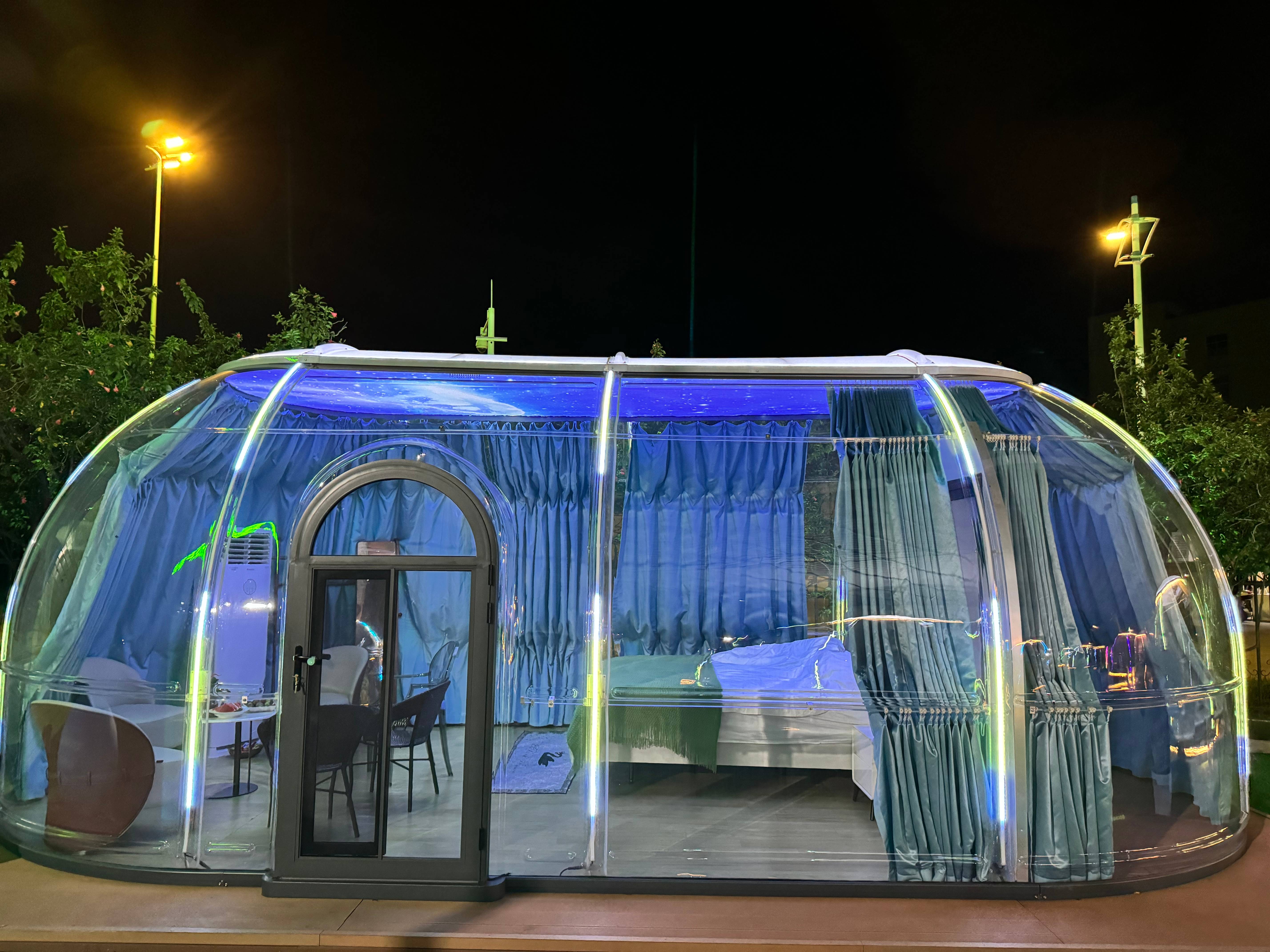 7.8-Meter Transparent Starry P - đánh giá và giá Outdoor Furniture Material
