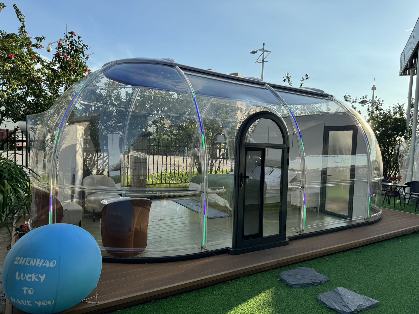 7.8-Meter Transparent Starry P - đánh giá và giá Outdoor Furniture Material