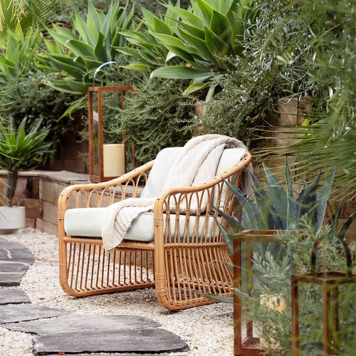 Rattan Lounge Chair Sofa Singl - đánh giá và giá Outdoor Furniture Material