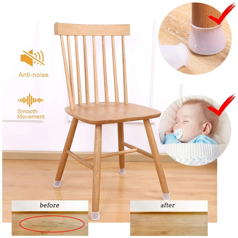 8/16pcs Silicone Chair Legs No - đánh giá và giá Adirondack Chair Wood
