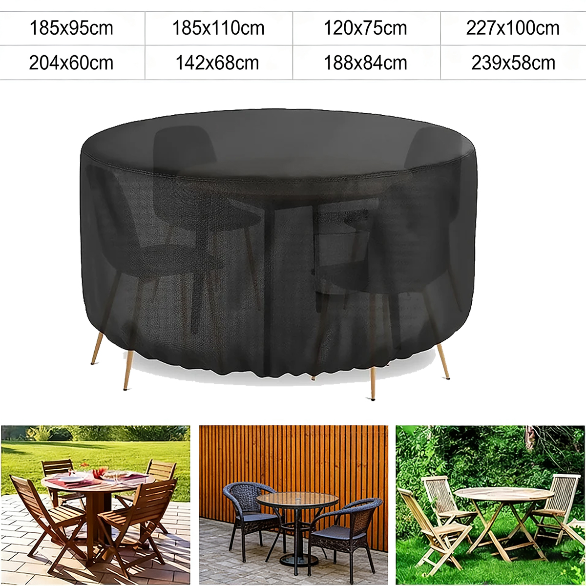Multi Size Round Patio Furnitu - đánh giá và giá Outdoor Furniture Designer