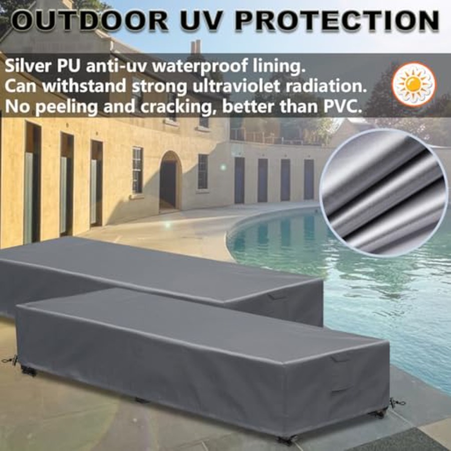 Outdoor Chaise Lounge Covers 6 - đánh giá và giá Outdoor Furniture Material