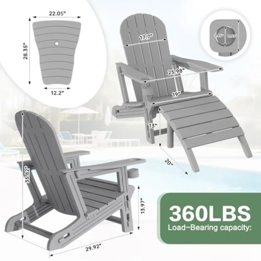 Outdoor Adirondack Chair Set o - đánh giá và giá Adirondack Chair Wood