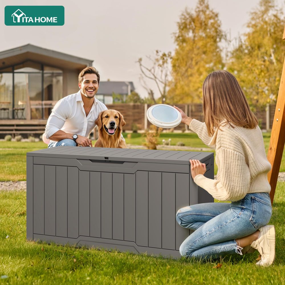 220 Gallon Large Outdoor Stora - đánh giá và giá Outdoor Furniture Xl