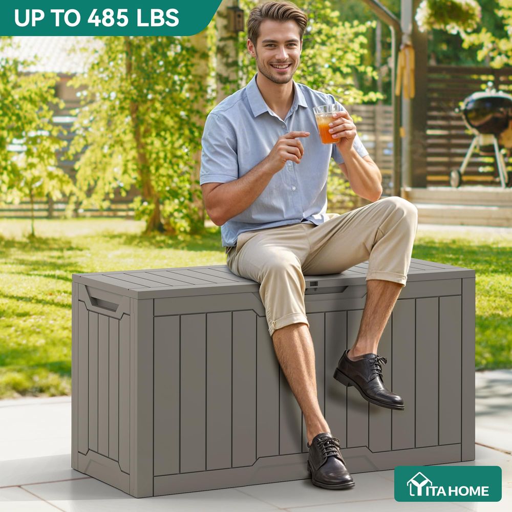 220 Gallon Large Outdoor Stora - đánh giá và giá Outdoor Furniture Xl
