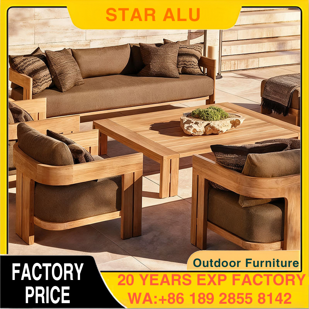 Outdoor Teak Sofa Set 2026 | P - đánh giá và giá Outdoor Furniture Teak