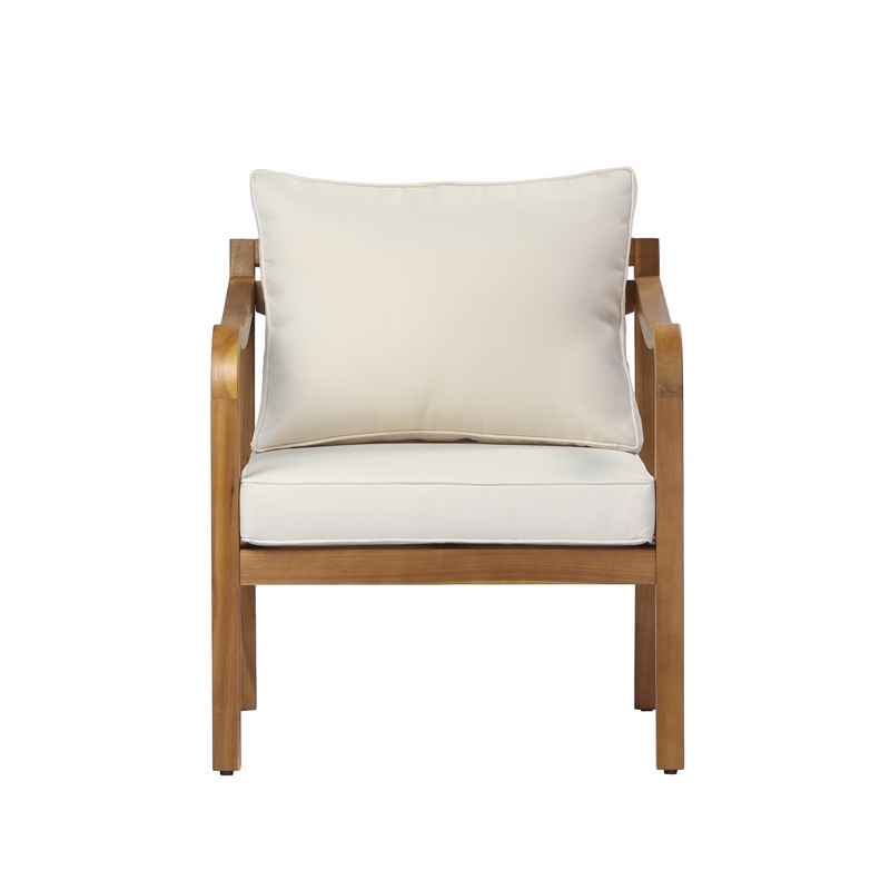 Teak Finish Acacia Wood Club C - đánh giá và giá Outdoor Furniture Teak
