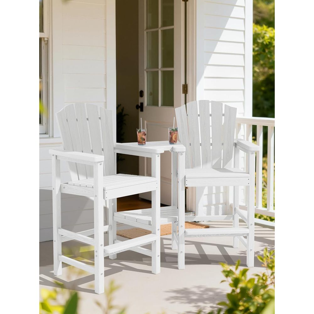 Weather-Resistant Bar Height A - đánh giá và giá Adirondack Chair Wood