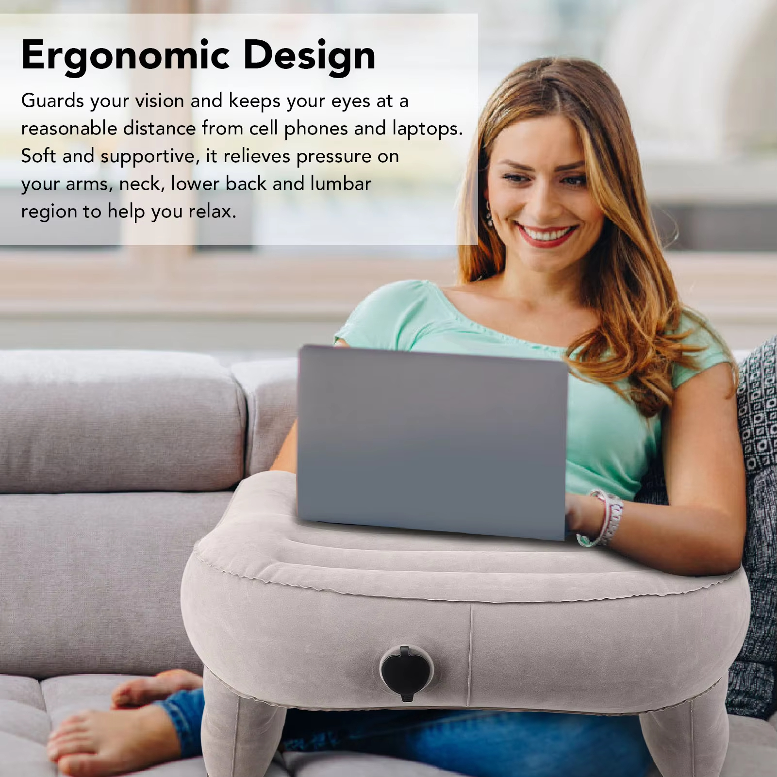 Inflatable Lap Desk Pillow Inf - đánh giá và giá Outdoor Furniture Material