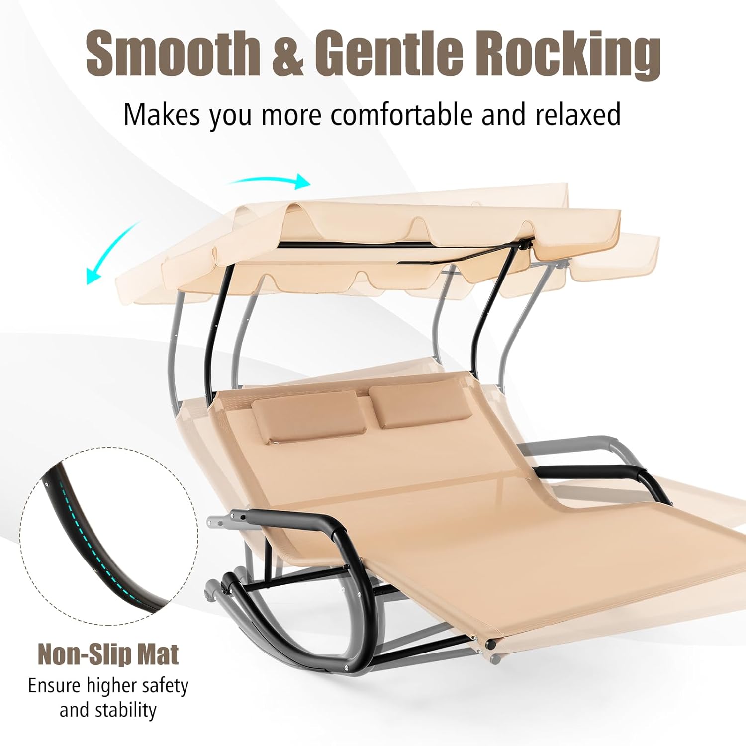 2 Person Adjustable Canopy Lou - đánh giá và giá Outdoor Furniture Xl