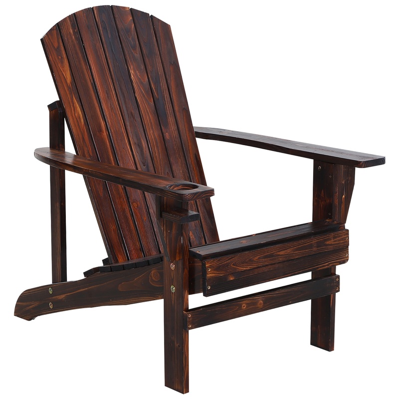Outsunny Wooden Adirondack Cha - đánh giá và giá Adirondack Chair Wood