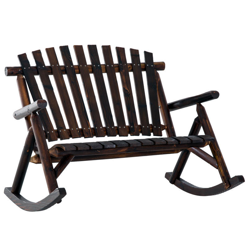 Outsunny Wooden Porch Rocking  - đánh giá và giá Adirondack Chair Wood