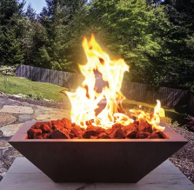 Outdoor Sofa Set Fire Pit Tabl - đánh giá và giá Outdoor Furniture Fire Pit Set