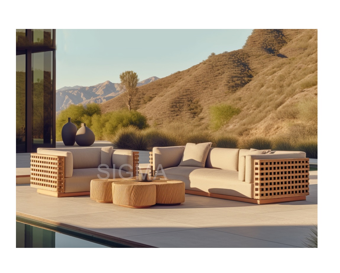 Sigma Teak Sofa Outdoor Furnit - đánh giá và giá Outdoor Furniture Teak