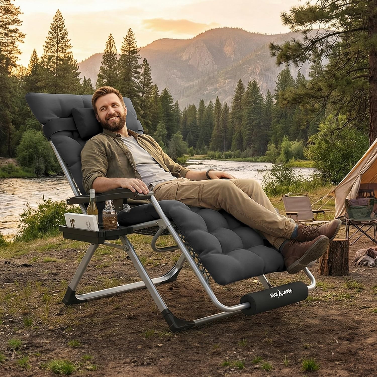 XL Oversized Zero Gravity Chai - đánh giá và giá Outdoor Furniture Xl