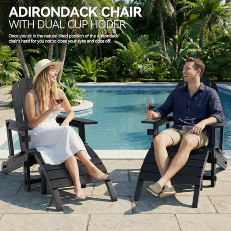 Adirondack Chairs Set of 2 wit - đánh giá và giá Adirondack Chair Wood