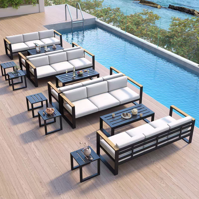 Modern Style Aluminum Patio So - đánh giá và giá Outdoor Furniture Material