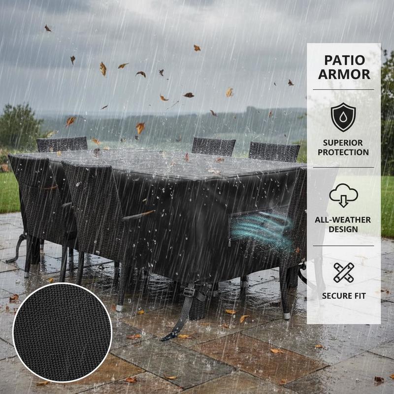 Outdoor Table Set Protector 74 - đánh giá và giá Outdoor Furniture Designer