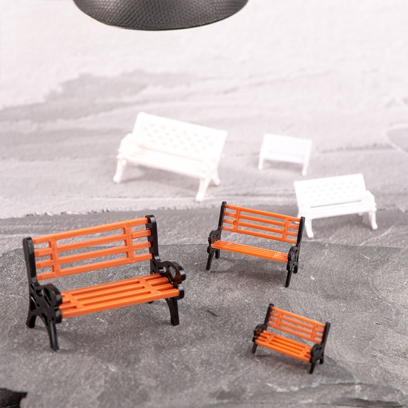 Mini Dollhouse Bench Park Rock - đánh giá và giá Outdoor Furniture Material