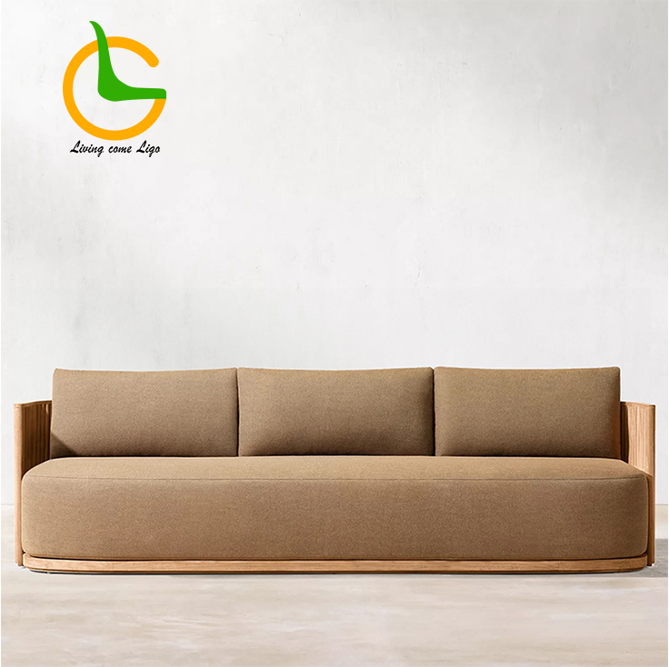 Luxury L-shaped Teak Wood Outd - đánh giá và giá Outdoor Furniture Teak