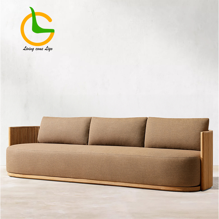 Luxury L-shaped Teak Wood Outd - đánh giá và giá Outdoor Furniture Teak